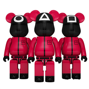 bearbrick squid game pink solider